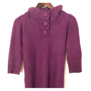 Cashmere sweater dress